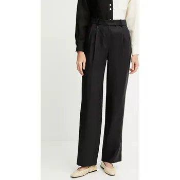 Dámské kalhoty Lněné kalhoty Luisa Spagnoli 542054 černá 99X, vel. 40