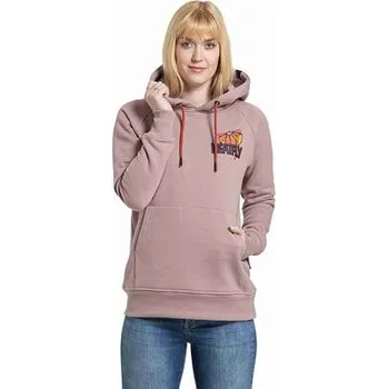 Dámská mikina Meatfly dámská mikina Watani Maue Flowers | Písková | Velikost L