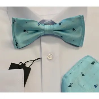 Motýlek Pánský motýlek s kapesníkem M5 - vzor 357