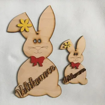 Velikonoční dekorace Velikonoční zajíc závěs 2 velikosti Rozměry: 20 cm