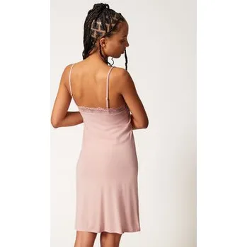 Dámská noční košile Skiny Noční košile 82614 Béžová Regular Fit 40