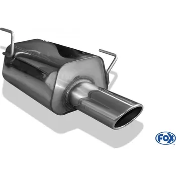 Tlumič výfuku Fox Sportauspuff koncový tlumič výfuku s koncovkou 115x85 Typ 44 pro Subaru Legacy Outback 2011- s motorem 2.5 SLEVA 2%