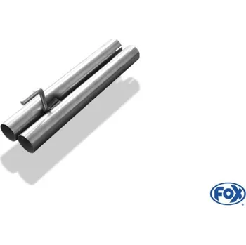 Střední díl výfuku Fox Sportauspuff spojovací trubka pro vozy s prodlouženým rozvorem pro Volkswagen T4 s motorem 1.9, 1.9 D/TD, 2.0, 2.4 D, 2.5, 2.5 TDI, 2.8 SLEVA 2%