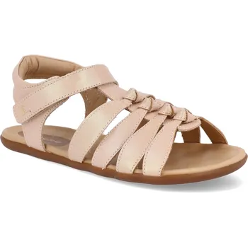 Dívčí sandály Barefoot dětské sandály Tip Toey Joey - Fern candy dream růžové Velikost: 33