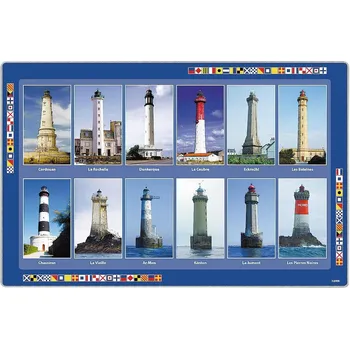 SEA Club Prostírání - francouzské majáky, plast, 43x29cm