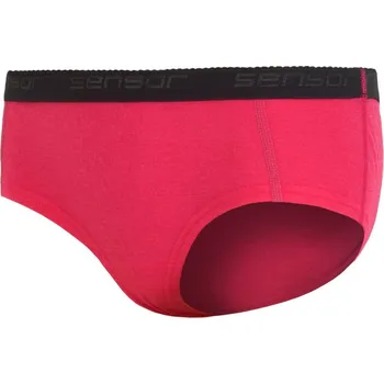 Dámské termo spodky dámské kalhotky SENSOR MERINO ACTIVE dámské kalhotky magenta - XL