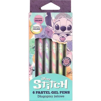 Gelová pera Stitch Pastel 6 ks