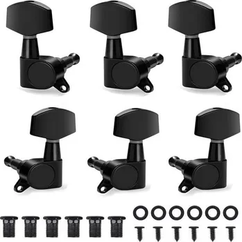 6 kusů 3R 3L kytarové ladící kolíčky přináší 12 kytarových kobylkových kolíků, kytarový vytahovač