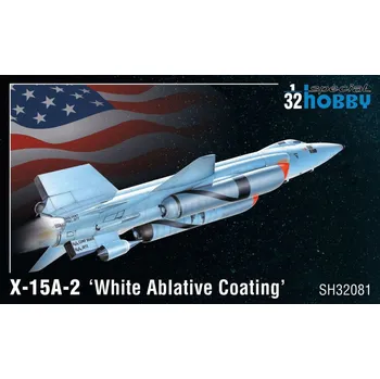Plastikový model 1:32 North American X-15A-2 „White Ablative Coating“