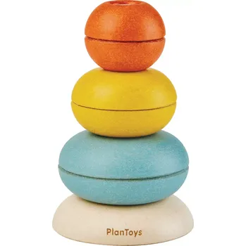 Dřevěná hračka PlanToys Stohování - mističky