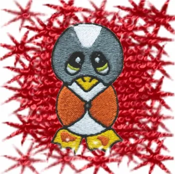 Sprchový závěs Dětský ručník s výšivkou QUALITY 400 g/m2 - TUČŇÁČEK