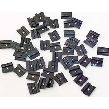 Modelová železnice TT - příchytky k upevnění koleje 50ks