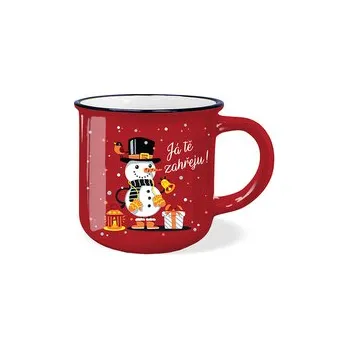Stolování Nekupto Vánoční dárkový hrnek Já tě zahřeju!