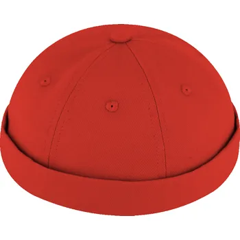 Čepice Fiebig - Headwear since 1903 Bavlněná červená čepice - Docker - Fiebig Velikost: 57 cm (M)