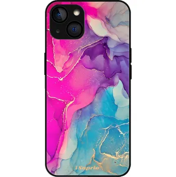 Pouzdro na mobilní telefon Lesklé pouzdro MagSafe iSaprio - Purple Ink - iPhone 13