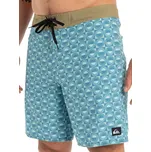 koupací šortky Quiksilver Surfsilk Straight Leg 18 - BGW6/Florever Aquifer 32