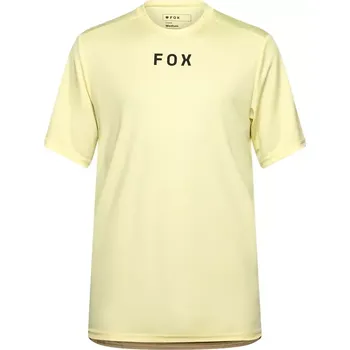 cyklistický dres Fox Ranger Wordmark Jersey lemonade L