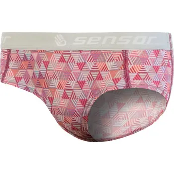 Dámské termo spodky dámské kalhotky SENSOR MERINO IMPRESS dámské kalhotky lilla/pattern - S