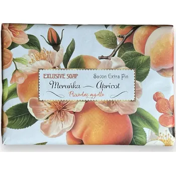 Mýdlo Soap Luxusní přírodní mýdlo 200g s vůní balené - Meruňka-Apricot