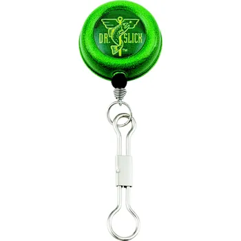 Rybářský prut Dr.Slick Jojo Clip-On-Reel 8 Ring, zelené