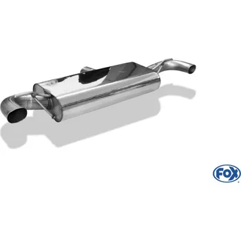 Tlumič výfuku Fox Sportauspuff koncový díl s napojením na orig. koncovky pro Mercedes třída A 245 2013- s motorem 2.0 SLEVA 2%