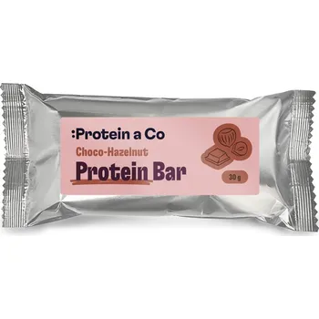 Sportovní výživa ProteinaCo Proteinová tyčinka s lískooříškovo-kakaovou náplní 30 g
