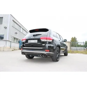 Tlumič výfuku Fox Sportauspuff koncový tlumič výfuku s koncovkou 2x100 Typ 25 na obou stranách pro Jeep Grand Cherokee WK 2014- s motorem 3.0 d SLEVA 2%