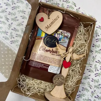 Káva Dárková sada kávy pro maminku malá Druh mletí kávy: Turecká káva