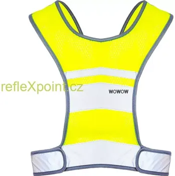 Běžecké oblečení WOWOW reflexní vesta NOVA JACKET LED , vel M (RUNVIZ)