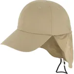 Fiebig - Headwear since 1903 Fiebig béžová kšiltovka s odnímatelnou ochranou krku a UV filtrem Velikost: Unisize (S-XL)