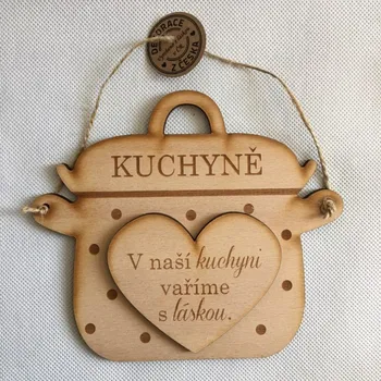 Domovní cedule Cedulka hrnec KUCHYNĚ