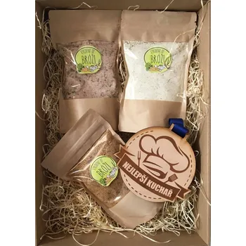 Dárkový potravinový koš Dárek pro kuchaře větší sada