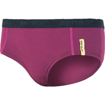 Dámské termo spodky dámské kalhotky SENSOR MERINO ACTIVE dámské kalhotky lilla - XL