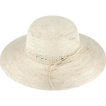 Klobouk Fiebig - Headwear since 1903 Luxusní dámský letní panamský klobouk s širší krempou a kulatou korunou - Panama - Fiebig Velikost: 59 cm (L)