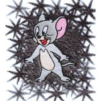 Sprchový závěs Dětský ručník s výšivkou QUALITY 400 g/m2 - MYŠÁČEK