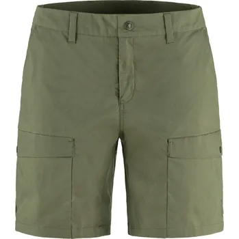 Dámské kraťasy šortky dámské trekové FJÄLLRÄVEN Abisko Hybrid Trail Shorts W Laurel Green - 40