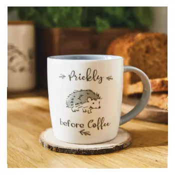 City Look, Anglie CL - Porcelánový hrníček COUNTRY ANIMALS Ježek - 390 ml