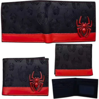 Peněženka Peněženka Spiderman s 3D kovovým znakem Embossed
