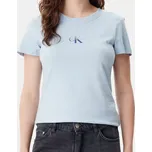 Triko Calvin Klein modré, L (Dámské tričko Calvin Klein doprava zdarma)