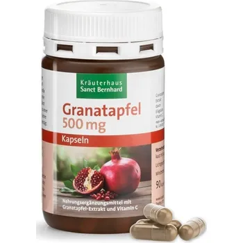 Přírodní produkt Sanct Bernhard Granátové jablko 500 mg 90 kapslí