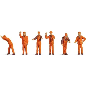 Modelová železnice NOCH TT Seřaďovací personál natřená, stojící