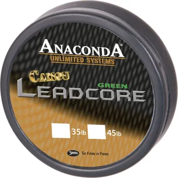 Anaconda Šňůrka Camou Leadcore Green 45lb