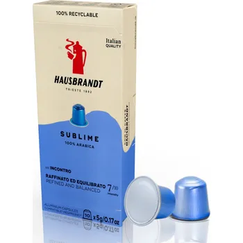 Kapsle Hausbrandt Sublime 100% arabica do Nespresso 10ks