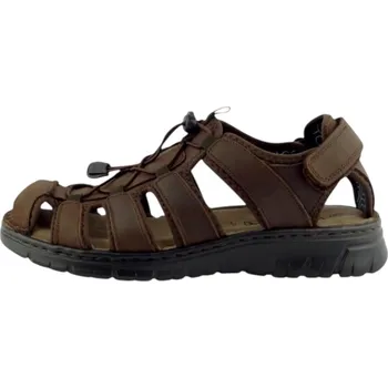 Pánské sandále SELMA sandály TE MR 24141B hnědá Barva: Hnědá, Velikost: 45