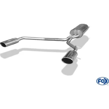 Tlumič výfuku Fox Sportauspuff koncový tlumič výfuku s koncovkou 140x90 Typ 32 na obou stranách pro Lexus RX XU3 2003-2008 s motorem 3.0, 3.5 SLEVA 2%