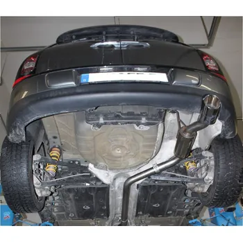 Tlumič výfuku Fox Sportauspuff koncový tlumič výfuku s koncovkou 1x100 Typ 25 pro Mini Clubman R55 2007- s motorem 1.6 D SLEVA 2%