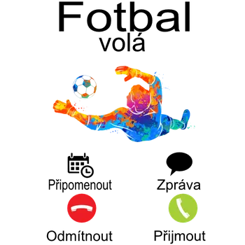 Nášivka NAŽEHLOVAČKA - Fotbal volá
