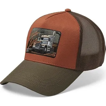 Kšiltovka kšiltovka Statewear Danny Trucker - Rust one size