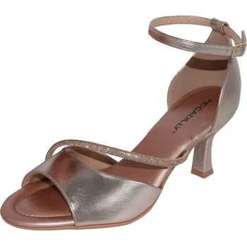 Dámské lodičky PICCADILLY dámské sandály 712007-1 Barva: zlatorůžová, Velikost: 40