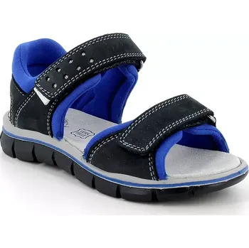 Dívčí sandály Dětské semišové sandály Primigi tmavomodrá barva, PTV 78951 7895122.31.35 59X, EUR 35